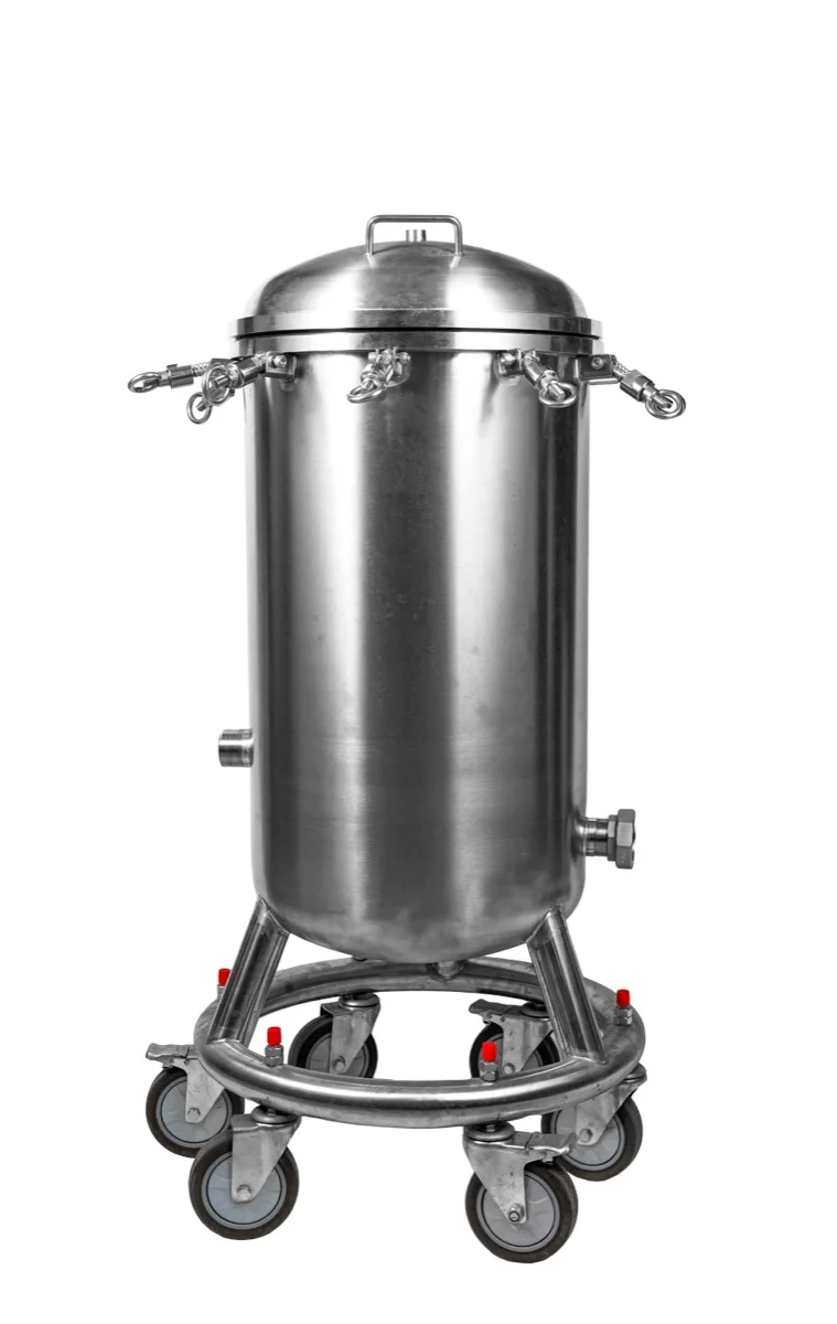 Mam Nature commercial water treatment system in 316L stainless steel